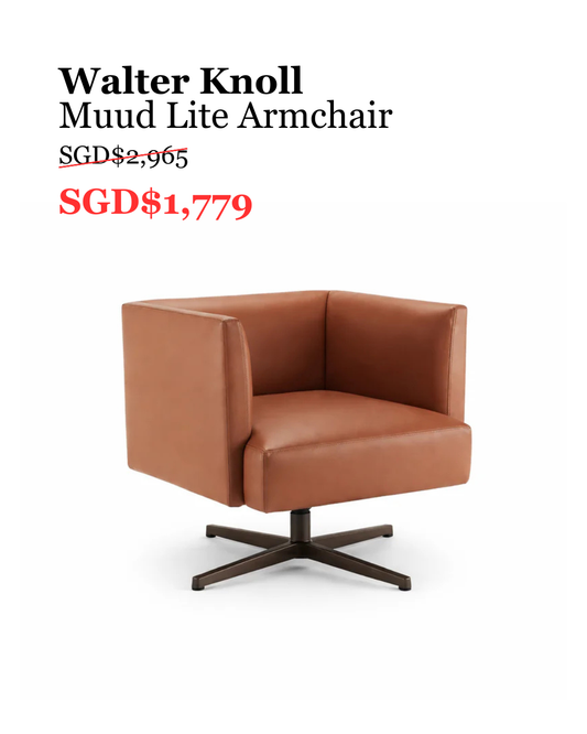 Walter Knoll – Muud Lite Armchair