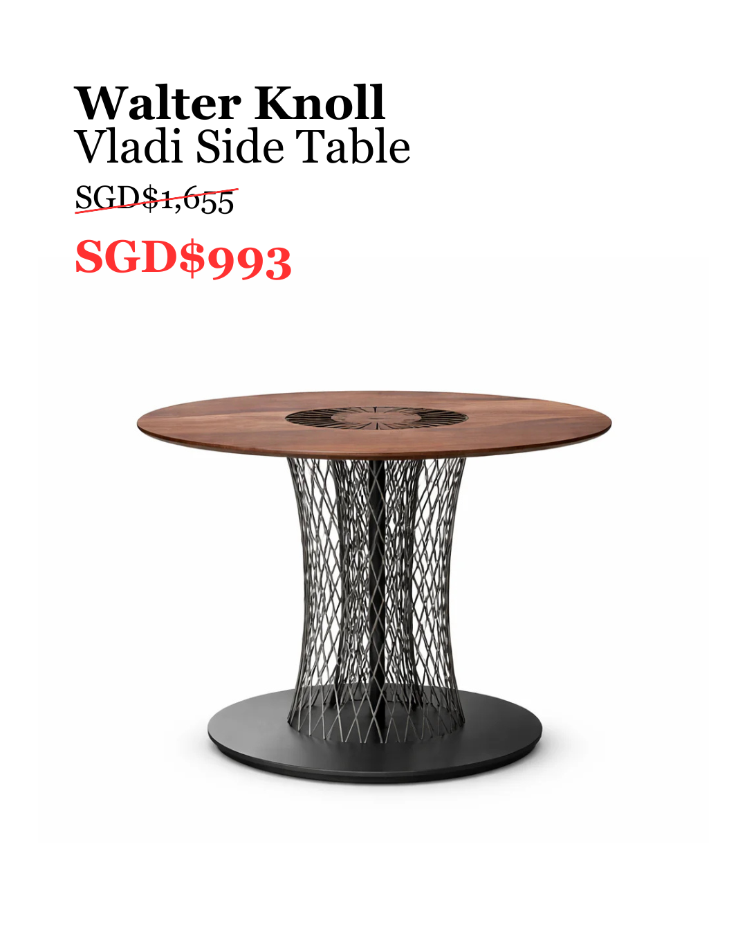 Walter Knoll – Vladi Side Table
